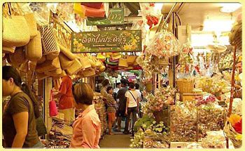 Feeling from memory : Relaxation from shopping at JJ market