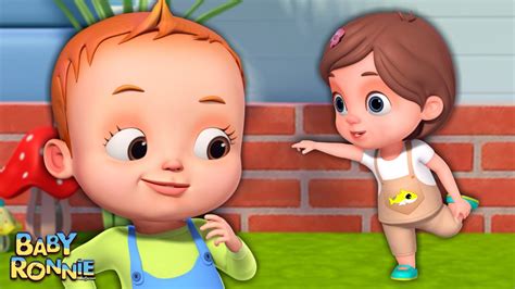 Body Parts Song Videogyan 3d Rhymes Baby Ronnie Rhymes Nursery