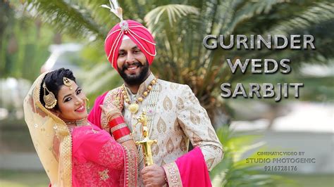 Gurinder Sarbjit Cinematic Wedding Video By Studio PhotoGenic 92167