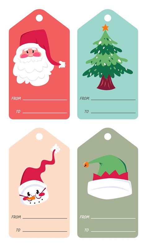 Best Printable Christmas Tags Pdf For Free At Printablee Christmas