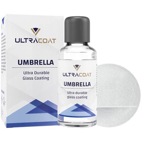 ULTRACOAT UMBRELLA 50ml OCHRONNA POWŁOKA HYDROFOBOWA DO SZYB SZKŁA