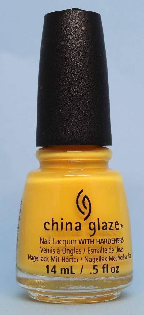 China Glaze Nail Lacquer 1398 82604 Home Sweet House Music Yellow