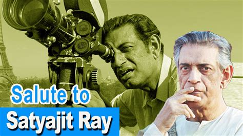 Satyajit Ray With Camera