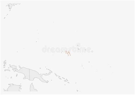 Marshall Islands Map Highlighted in Marshall Islands Flag Colors Stock ...