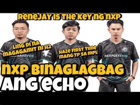 NXP EVOS BINALAGBAG ANG ECHO H2WO MALABO NA MAKAPAG LING SA SUSUNOD