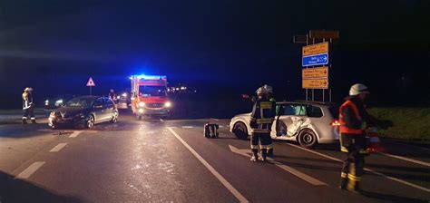 Zwei Unfälle im Kreis Kulmbach Lkw rammt Autos 20 Minuten später