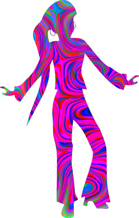 Dance Disco Silhouette Clip art - disco png download - 1534*2400 - Free ...