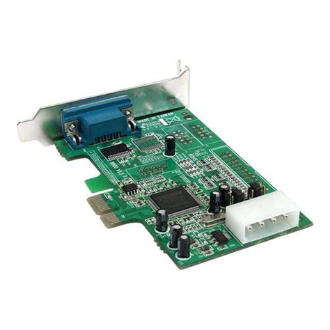 Startech Carte Pci Express Faible Encombrement Avec Port S Rie