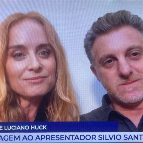 Luciano Huck e Angélica dão entrevista ao vivo no SBT Hoje é TV