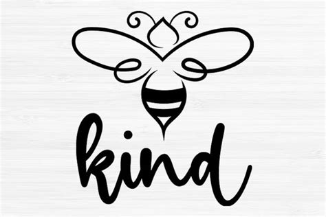 Bee Kind Svg Bumble Bee Svg Honey Bee Svg Bee Clip Art Svg Files