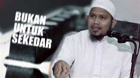 Ilmu Itu Untuk Diamalkan Ustadz Ade Agustian Jeda Kajian Sunnah