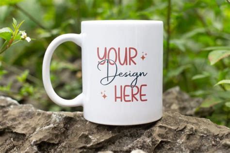 White Coffee Mug Mockup Psd Graphic By Crafty Corner Creative Fabrica