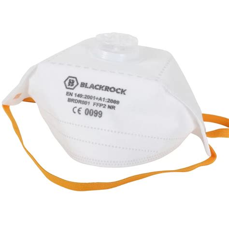 Brdr001 Blackrock Eazi Breathe Ffp2 Disposable Respirator