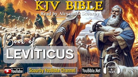 3 UL New LEVITICUS KJV Audio And Text By Alexander Scourby God