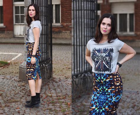 Annebeth B Asos Skirt Sex Pistols And Gems Lookbook