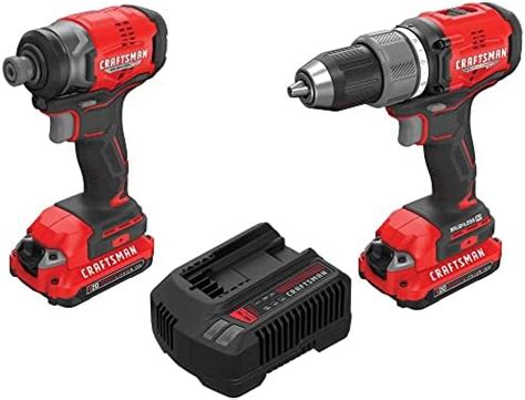 Craftsman V Cordless Hammer Drill And Impact Driver Power Tool Combo