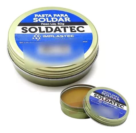 Pasta De Solda Soldatec 50g Implastec Fluxo Em Pasta Top MercadoLivre