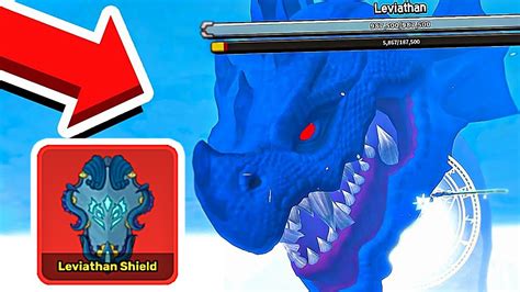 Unlocking The Leviathan Shield In Blox Fruits Youtube