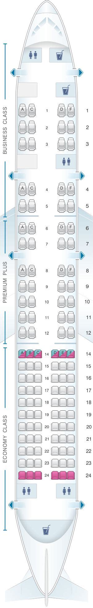 Seat Map Openskies Boeing B757 200 114pax Boeing British Airways Airbus