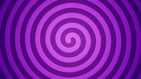 Purple And White Rotating Hypnosis Spiral Seamless Loop Stock Footage