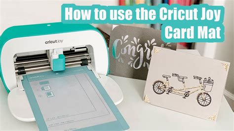 How To Use The Cricut Joy Card Mat Step By Step Tutorial For