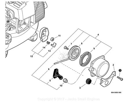 Echo Pb 250ln Parts Diagram