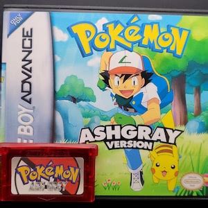 Pokemon ash Gray Version - Etsy