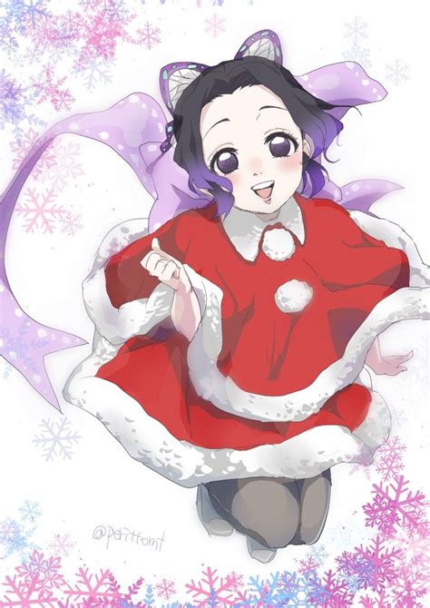 Kimetsu No Yaiba Navidad Anime Angel Chibi Personajes De Anime