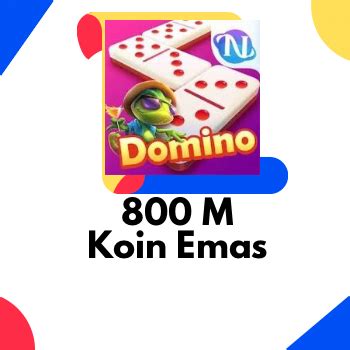 Higgs domino island topup 800M coin gold All server | Higgs Domino ...