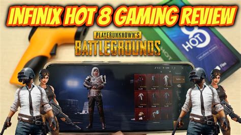 Infinix Hot 8 Gaming Review PUBG Mobile With Heating Test And Battery Drain Test In Rs 6999