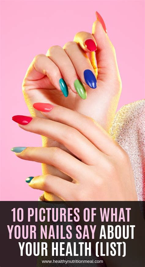 10 Pictures Of What Your Nails Say About Your Health Nail Conditions