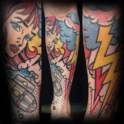 Pop Art Tattoo Designs For Men Inspiration Guide Pop Art