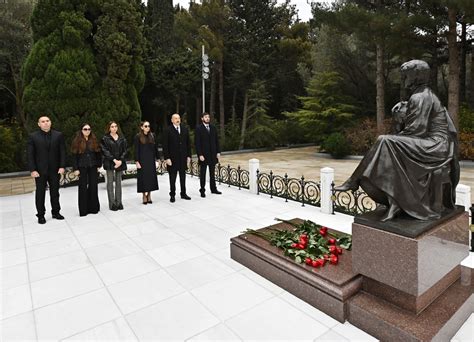 Ilham Aliyev, First Lady Mehriban Aliyeva and family members visited ...