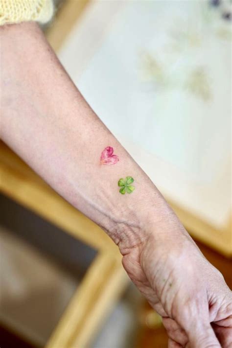 Amazing Four Leaf Clover Tattoo Ideas