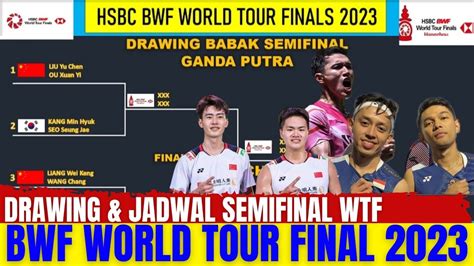 Wow FAJRI Vs BOCIL KEMATIAN Draw Jadwal SEMIFINAL BWF WORLD TOUR