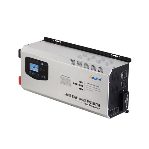 6000w Dc 48v Split Phase Pure Sine Wave Inverter With Ac Charger