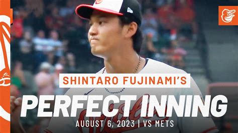 Shintaro Fujinamis Perfect Inning Mph Fastball Mlb Highlights