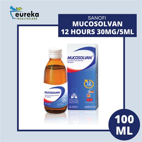 Mucosolvan 30mg5ml Syrup 100ml Lazada