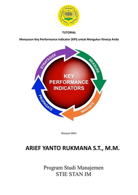 Mengukur Kinerja Dengan Kpi Pdf