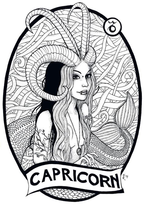 Capricorn By Massica Art On Deviantart Capricorn Art Zodiac Art