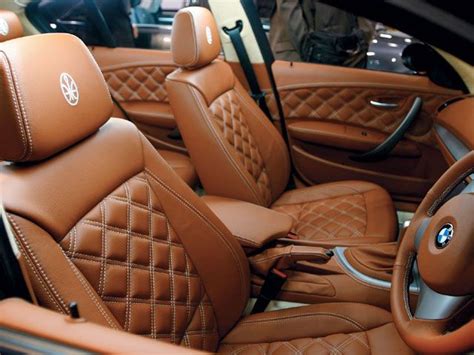 Custom Leather Car Interior