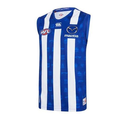 North Melbourne Kangaroos Replica Home Guernsey Mens Ozsportsdirect