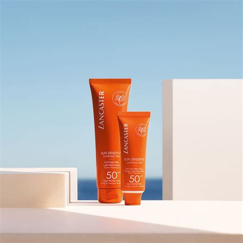 Lancaster Sun Sensitive collection, a vegan formula for sensitive skin ...