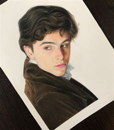 Timothée Chalamet Drawing