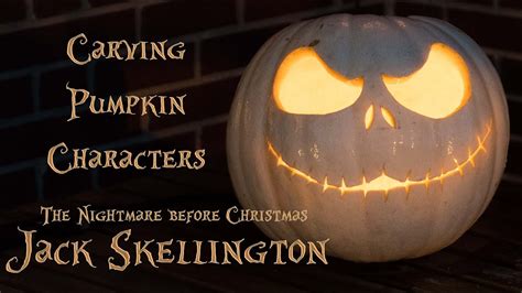 Jack Skellington Pumpkin Carving Templates