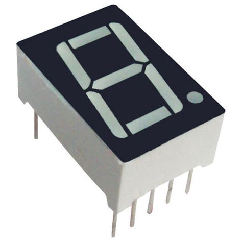 7-Segment Display (1-Digit) - Invent Electronics