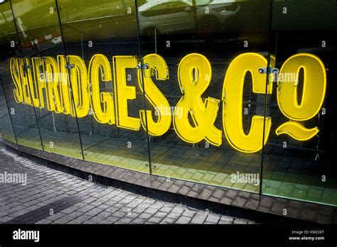 Logo And Sign Outside Selfridges And Co Building By Architects Future