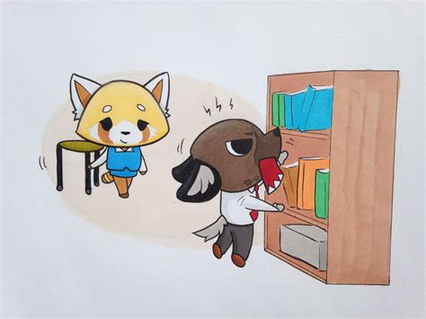 61575 Safe Artistlumired Haida Aggretsuko Retsuko Aggretsuko