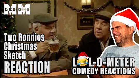 REACTING TO The Two Ronnies Christmas Bert And Charlie LOL O METER