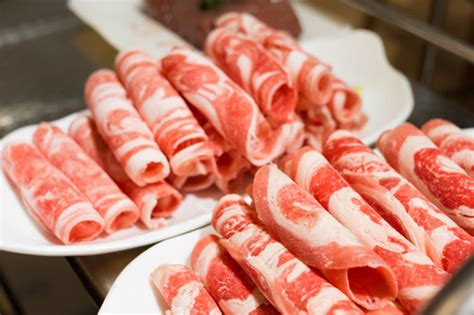 Beef AAA Chuck Roll Hot Pot Rolled Slices Lb Great Meats